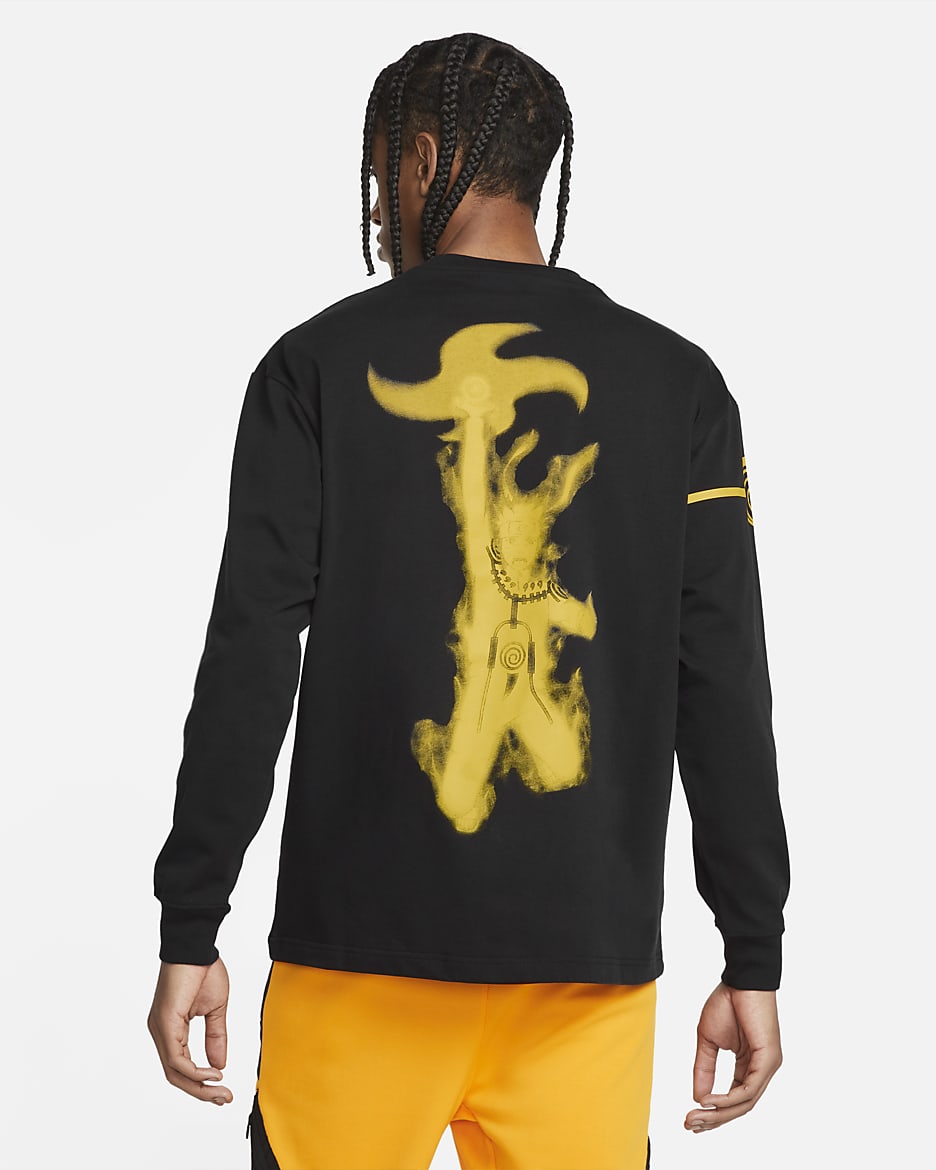 Zion x Naruto Men s Long sleeve T shirt. Nike ID